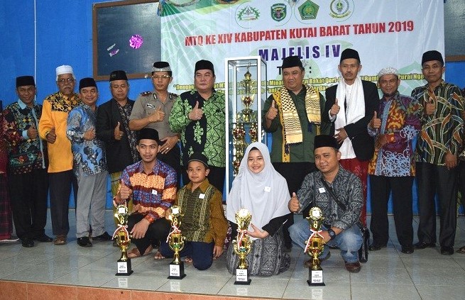 Bupati Resmi Menutup Perhelatan MTQ Ke-XIV, Kecamatan Sekolaq Darat Juara umum
